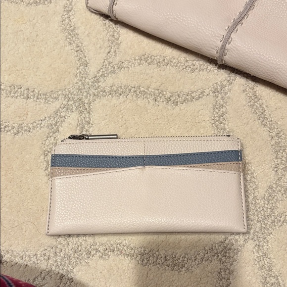 The Sak Cream Leather Shoulder Bag with wallet - Picture 2 of 5